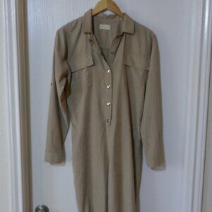 El Closet De Mi Hermana Tan One-Piece Jumpsuit Romper Pants XS